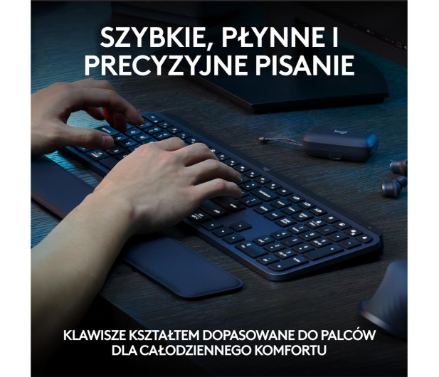 LOGITECH MX Keys S Plus Grafit 920-011589 - 1145862 - zdjęcie 9